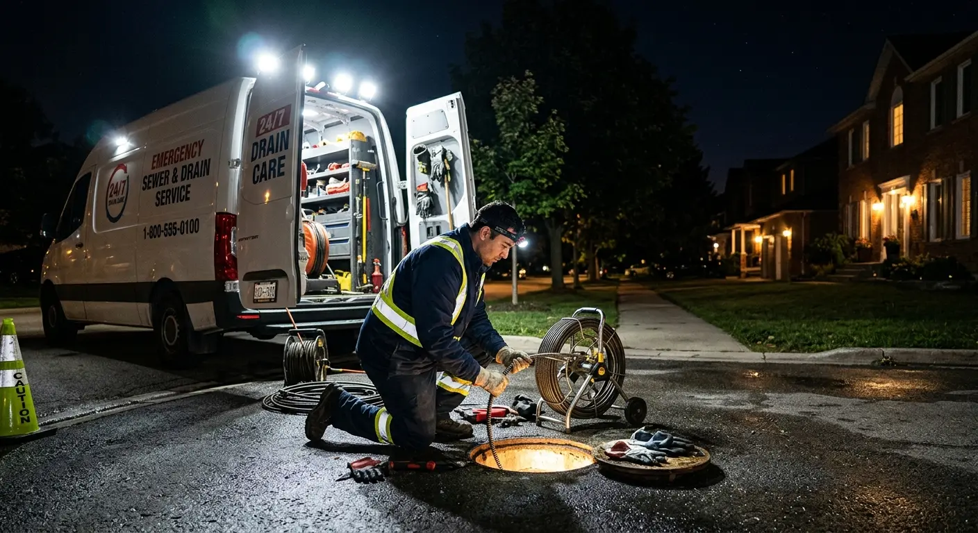 Sewer Line Cleaning in North East, PA